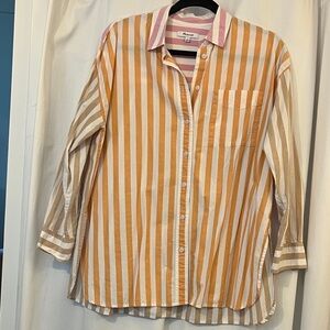 Madewell - Striped Button-Up Shirt